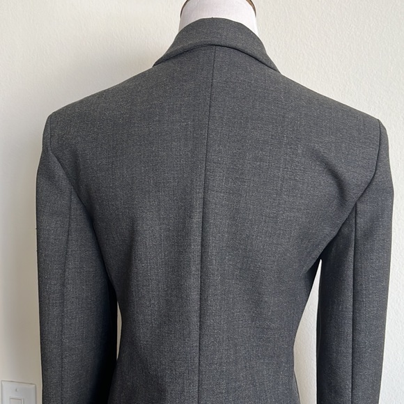 Woman’s friponne Paris jacket, blazer, double breast, gray size medium – 2 - Picture 8 of 11